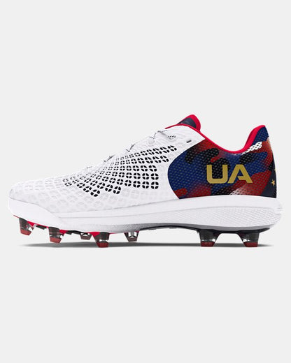 Women's UA Glyde MT TPU USA Softball Cleats