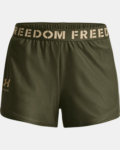 Women's UA Freedom Play Up Shorts