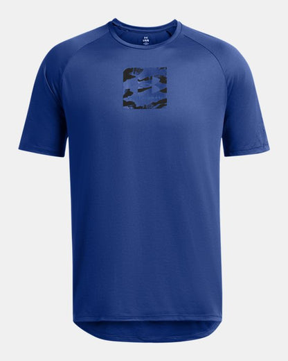 Men's UA Tech? Print Fill Short Sleeve