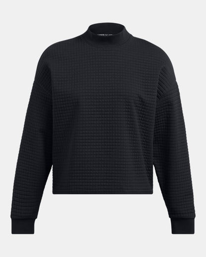 Women's UA Unstoppable Fleece Grid Mock Neck