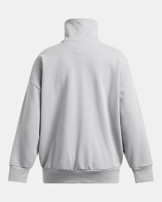 Women's UA Icon Heavyweight Terry Oversized  Zip