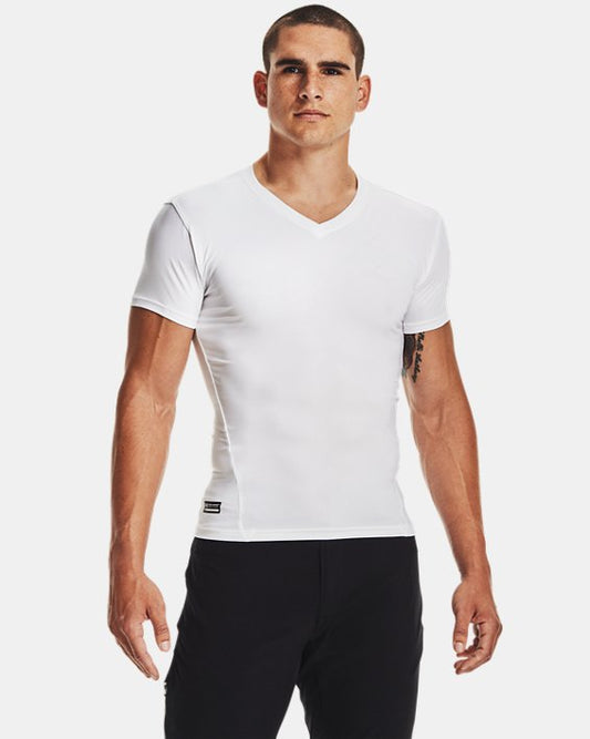 Men's Tactical HeatGear Compression V-Neck T-Shirt