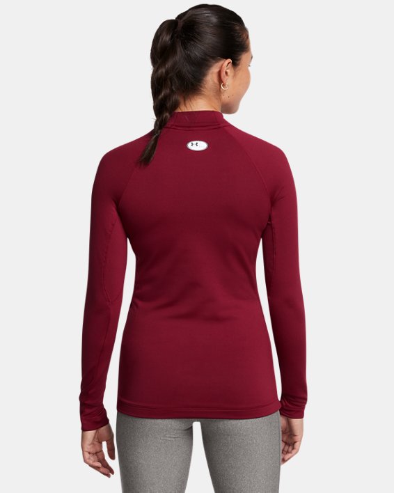 Women's ColdGear Mock Neck Long Sleeve