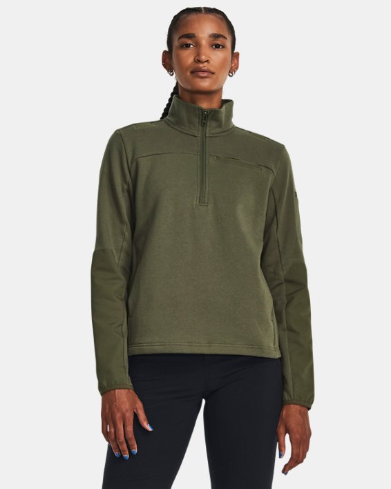 Women's UA Rival Fleece Tactical Job  Zip