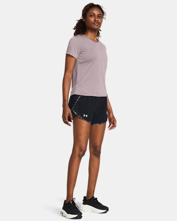 Women's UA Fly-By Printed 3 Shorts