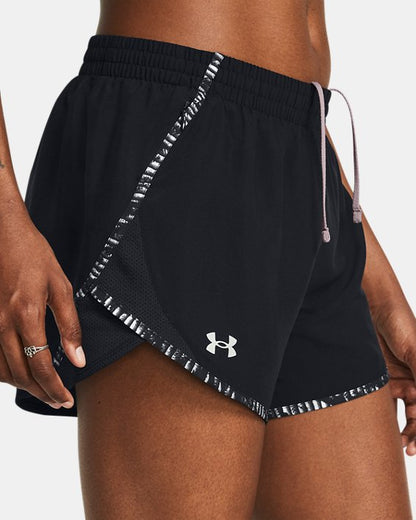 Women's UA Fly-By Printed 3 Shorts