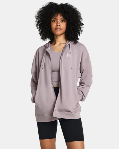 Women's UA Rival Terry Oversized Full-Zip Hoodie