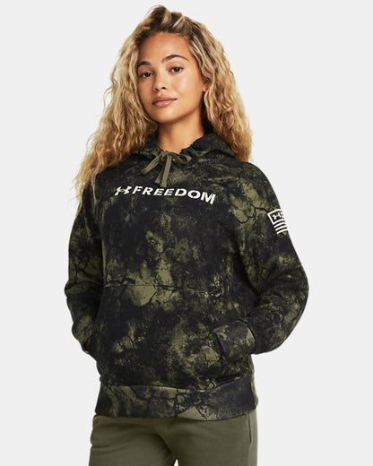 Women's UA Rival Freedom Printed Hoodie