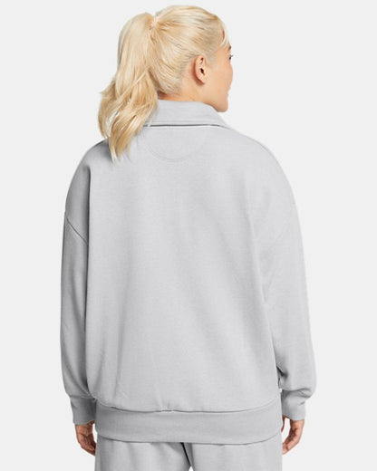 Women's UA Icon Heavyweight Terry Oversized  Zip