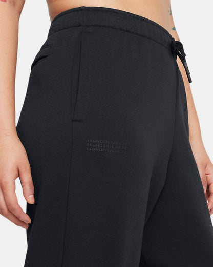 Women's UA Icon Fleece Oversized Wordmark Pants