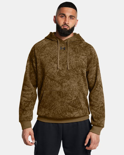 Men's UA Rival Fleece Camo Printed Hoodie