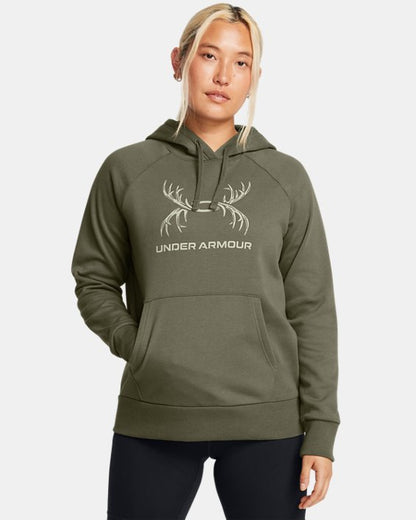 Women's UA Rival Fleece Antler Hoodie