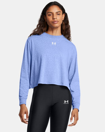 Women's UA Rival Boxy Long Sleeve