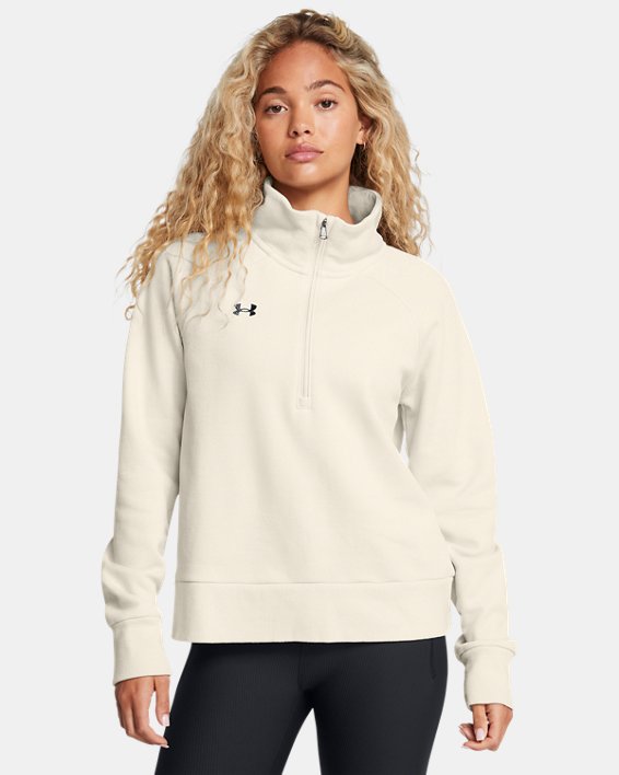 Women's UA Rival Fleece Textured  Zip