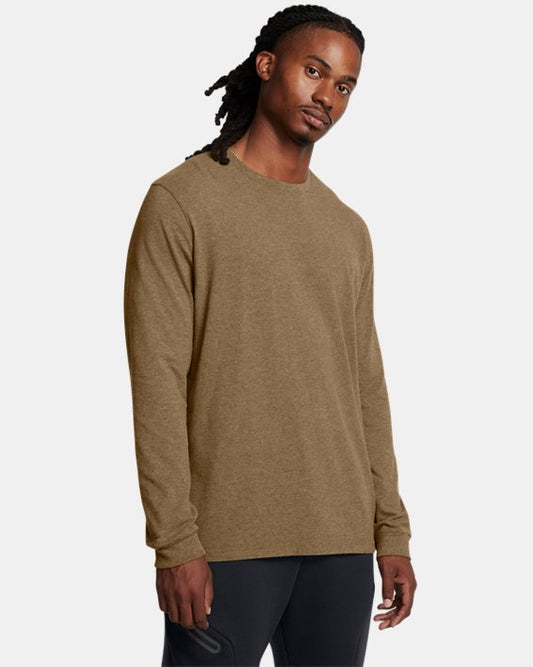 Men's UA Icon Charged Cotton? Long Sleeve